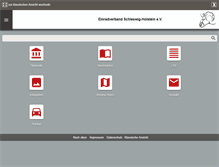 Tablet Screenshot of einradverband-sh.de